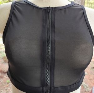 Kendall + Kylie Sheer Mesh Cover-Up